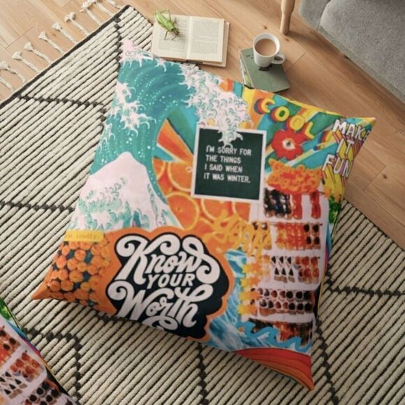 NEW! “VSCO Collage” Pillowcase Cover - Picture 3 of 5